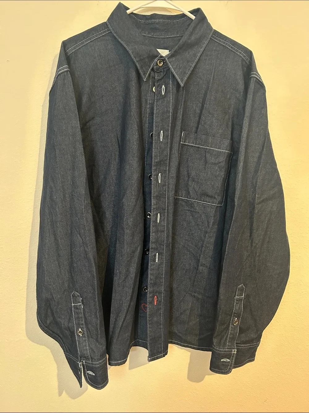 Goodfellow & Co Indigo Denim Button-Down Shirt